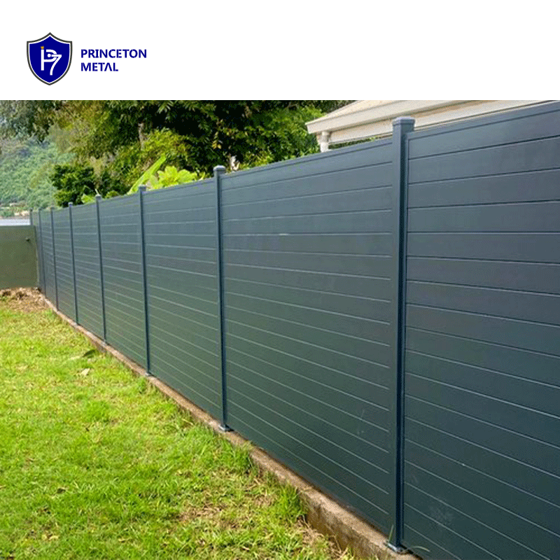 aluminium slat fencing