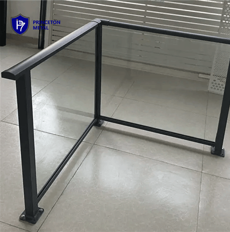Frameless glass railing Frameless glass railing